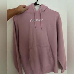 Classic Glossier Pink hoodie